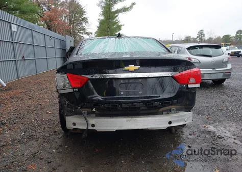 2015 Chevrolet Impala 2Lt из США, поврежденный, VIN 2G1125S34F9146296